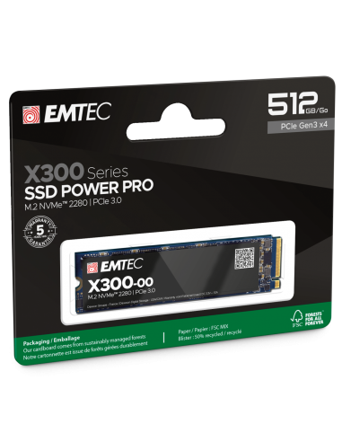 SSD EMTEC X300 512GB NVME